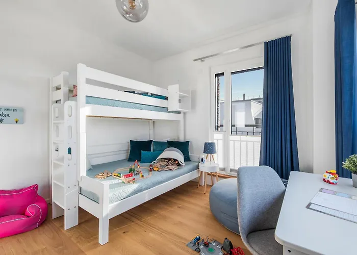 King Erste Lage, Dachterrasse, Meerblick, Carport, Kamin, Sauna, Terrasse, Aussenrolllaeden Vakantiehuis *